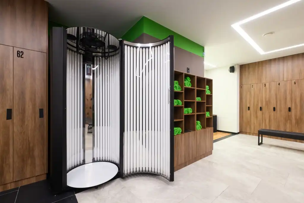 Солярий и раздевалка