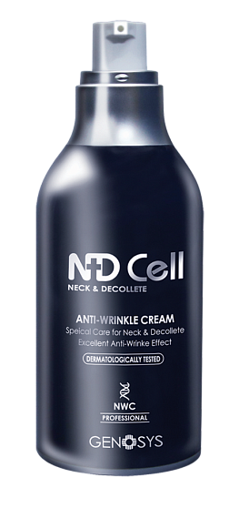 GENOSYS  NDCell Anti-Wrinkle Cream Антивозрастной крем для шеи и зоны декольте 